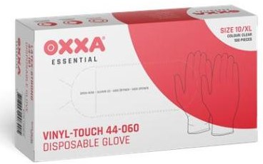 OXXA Vinyl-Touch 44-060 handschoen - naturel - 8/m