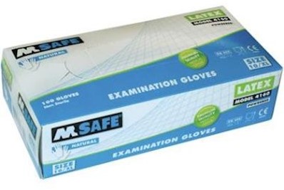 OXXA Latex-Strong 44-160 handschoen - naturel - 6/xs