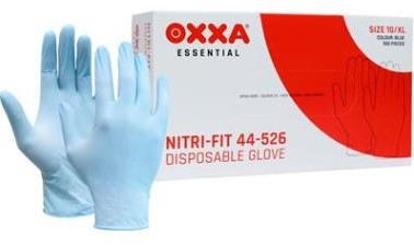 OXXA Nitri-Fit 44-526 handschoen - blauw - 7/s