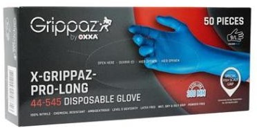 OXXA® X-Grippaz-Pro-Long 44-545 handschoen - blauw - 3xl