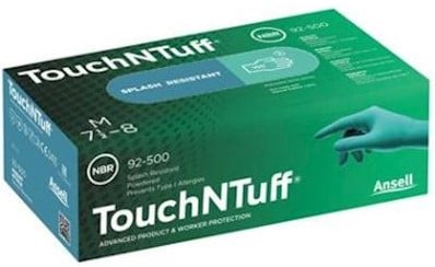 Ansell TouchNTuff 92-500 handschoen - groen - 8½-9