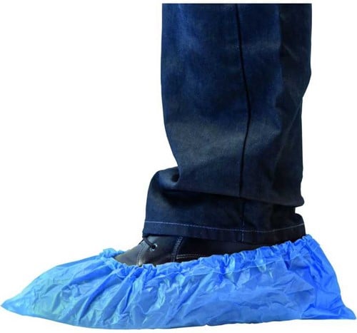 Overschoen 70mu (1000 stuks) Blauw