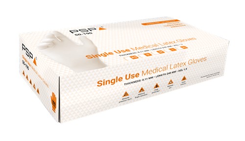 PSP 50-190 Allround Single Use Medical Latex werkhandschoenen-2