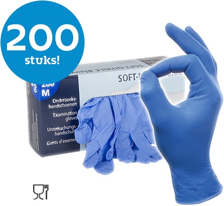 Soft Nitril handschoenen - 8/m